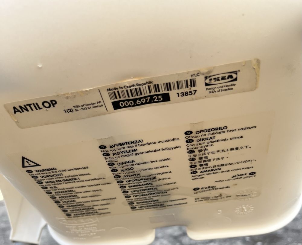 Cadeira alta de refeição para bebé IKEA
