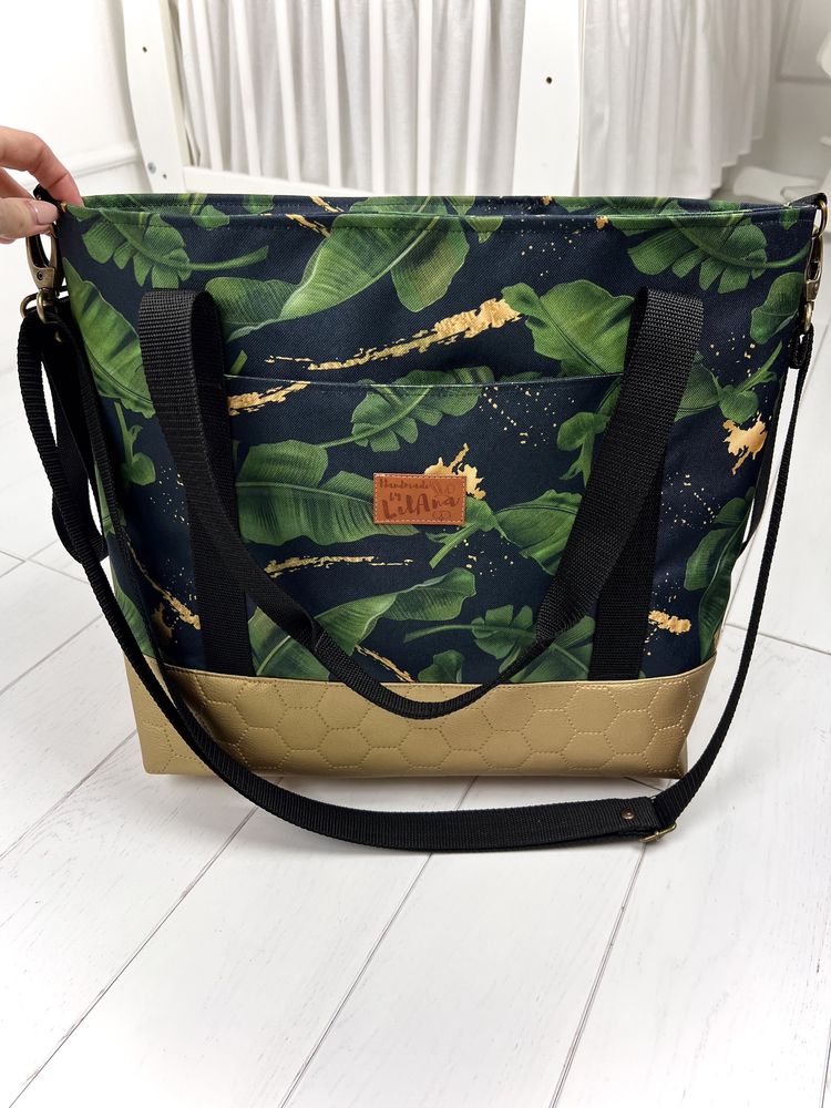 Duża torba do wózka mommy bag torba mamy model WYPRZEDAŻ ogł 2z2