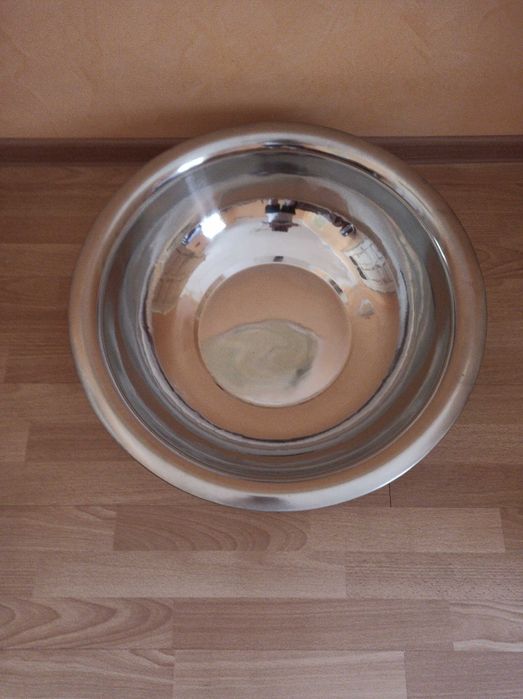 Тазик-миска нержавейка диаметр 60 см.