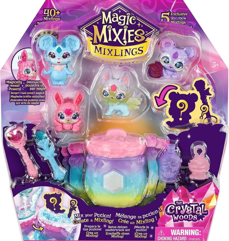 Magic Mixies Mixlings Magical Rainbow Deluxe Pack