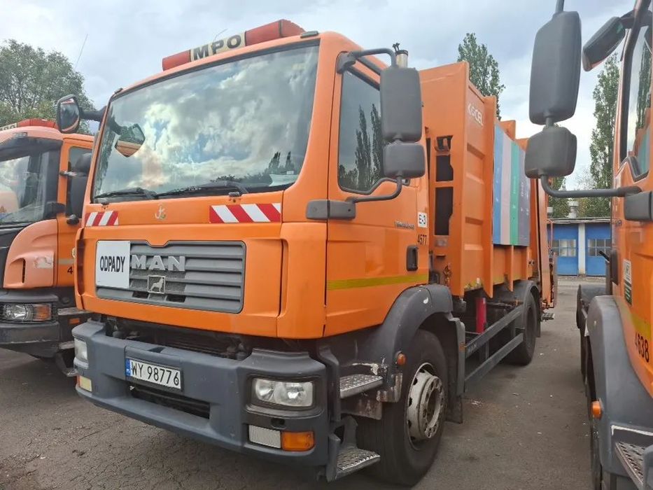MAN TGM 18.240  Samochód Man do odbioru odpadów komunalnych