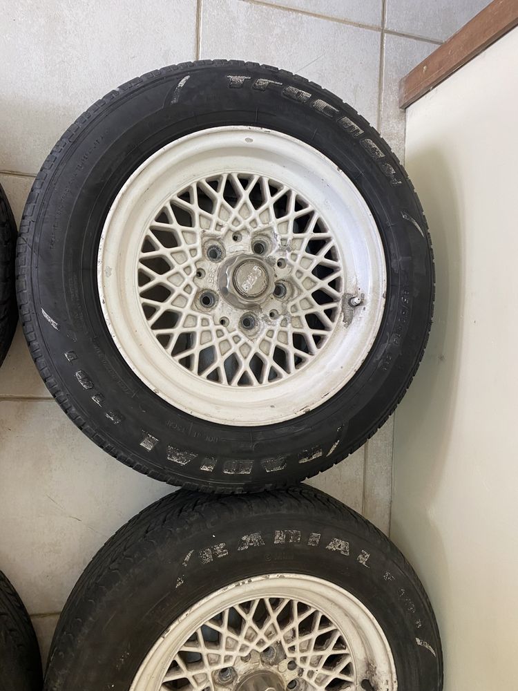 Jantes 14” 5x112 Originais BBS Mahle Mercedes w123 w115 w116 w201 190