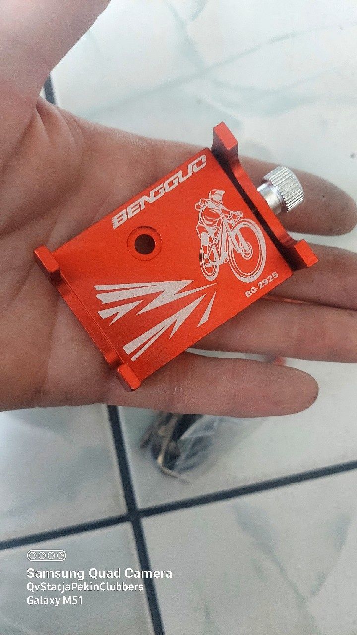 Uchwyt rower Aluminium do Telefony BENGGUO RED