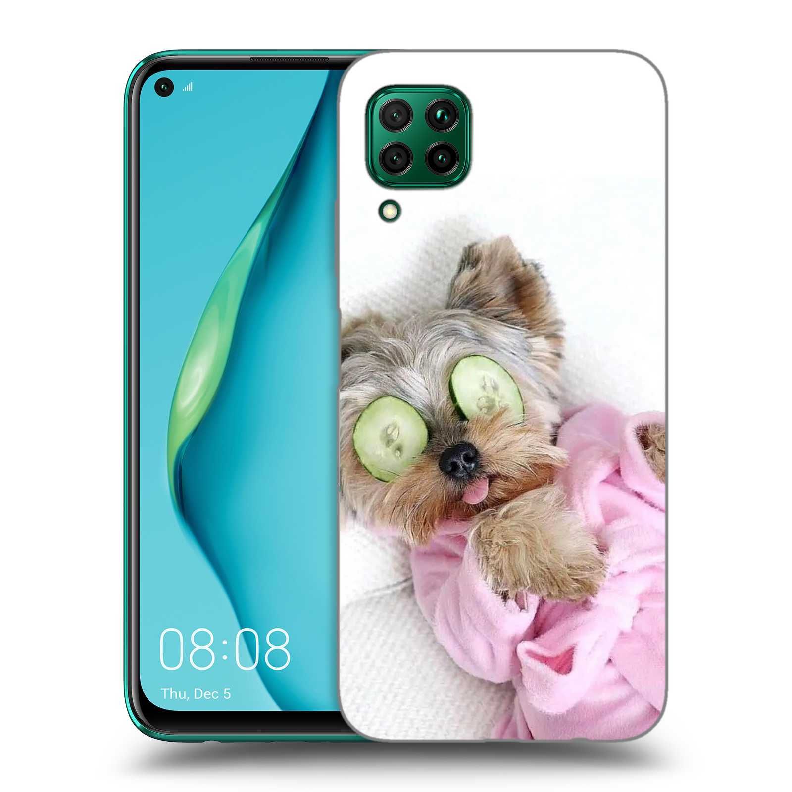 Etui z pieskiem Yorkiem York iPhone Samsung OPPO VIVO Realme Nokia