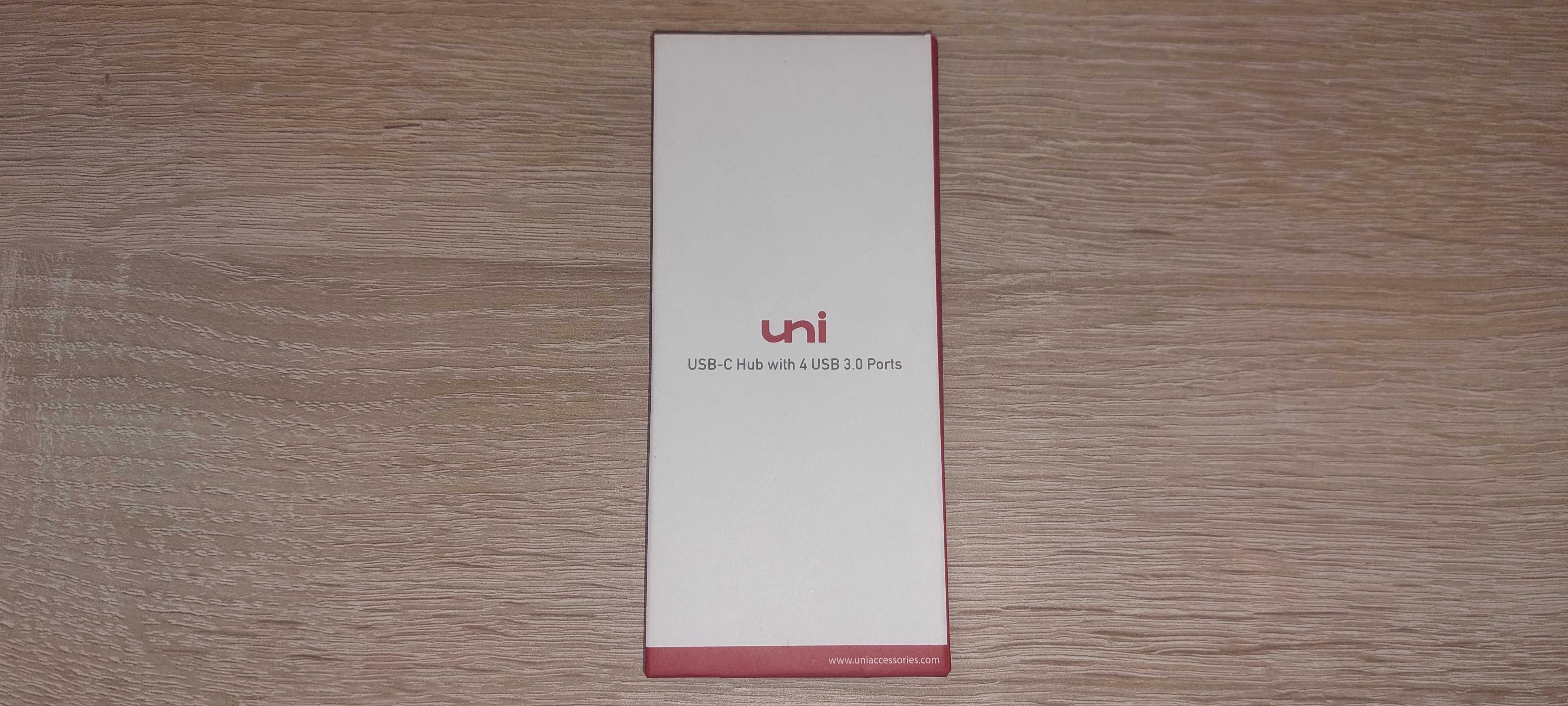 Hub USB na USB-C 4 Porty Uni UA47