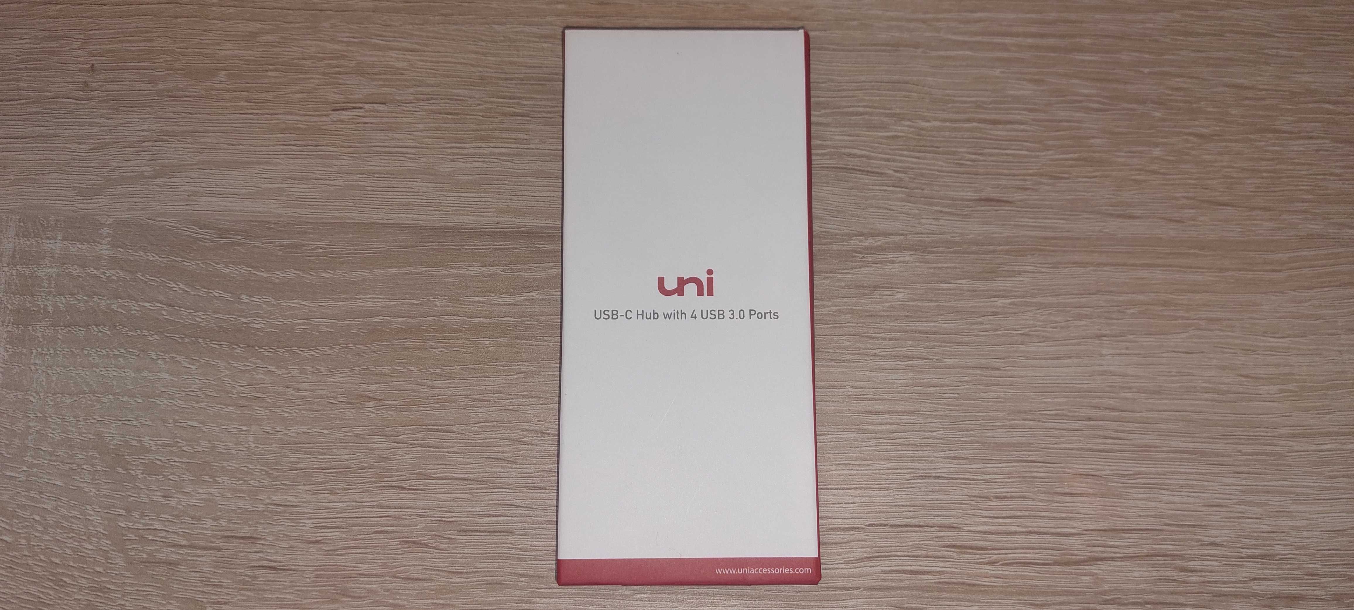 Hub USB na USB-C 4 Porty Uni UA47