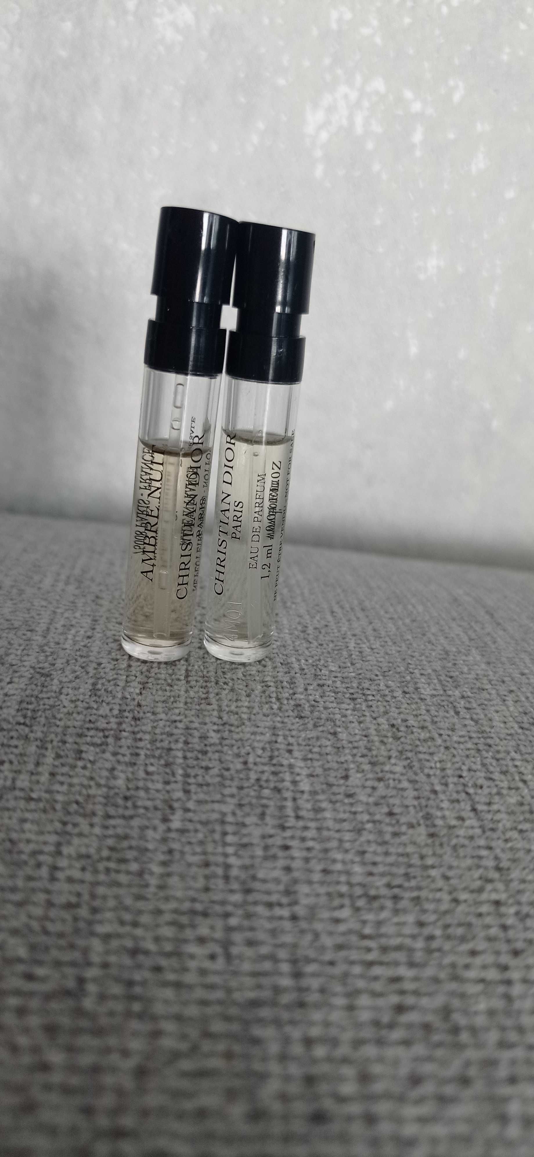 Dior Bois D'Argent, Ambre nuit mini woda perfumowana 1.2 ml