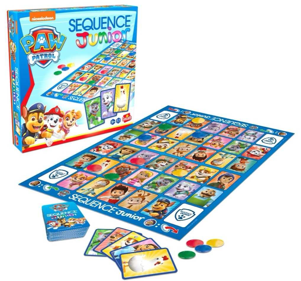 Na Lewara Gra planszowa Sequence Junior Paw Patrol