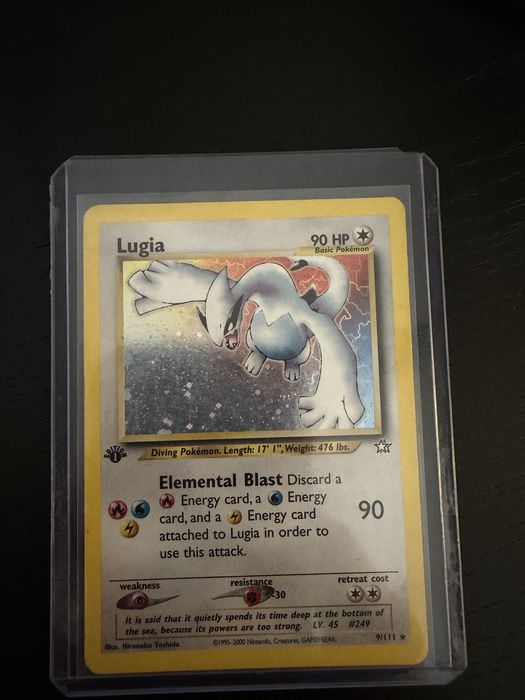 Lugia 1st edition a Ingles