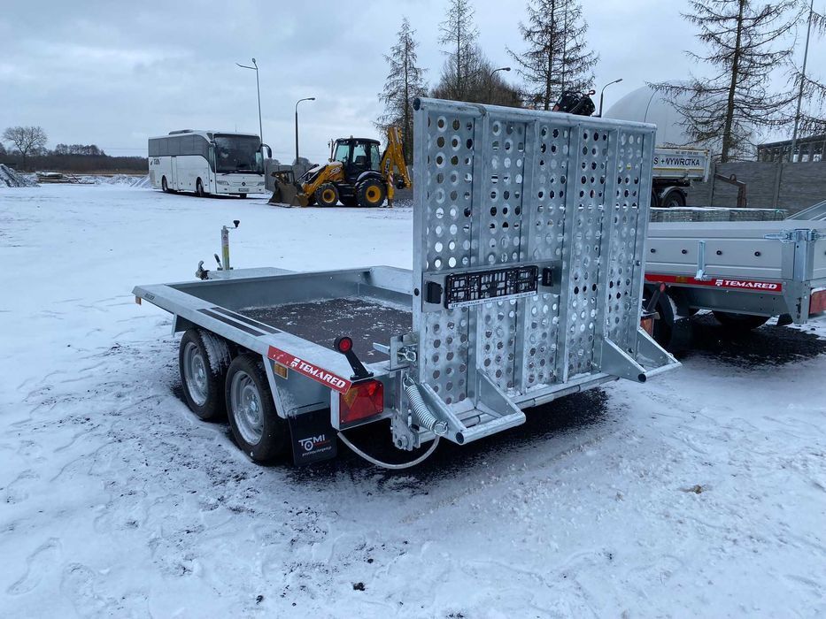 Przyczepa pod MINIKOPARKE TEMARED 2700KG DMC 260x153cm trap C. BRUTTO