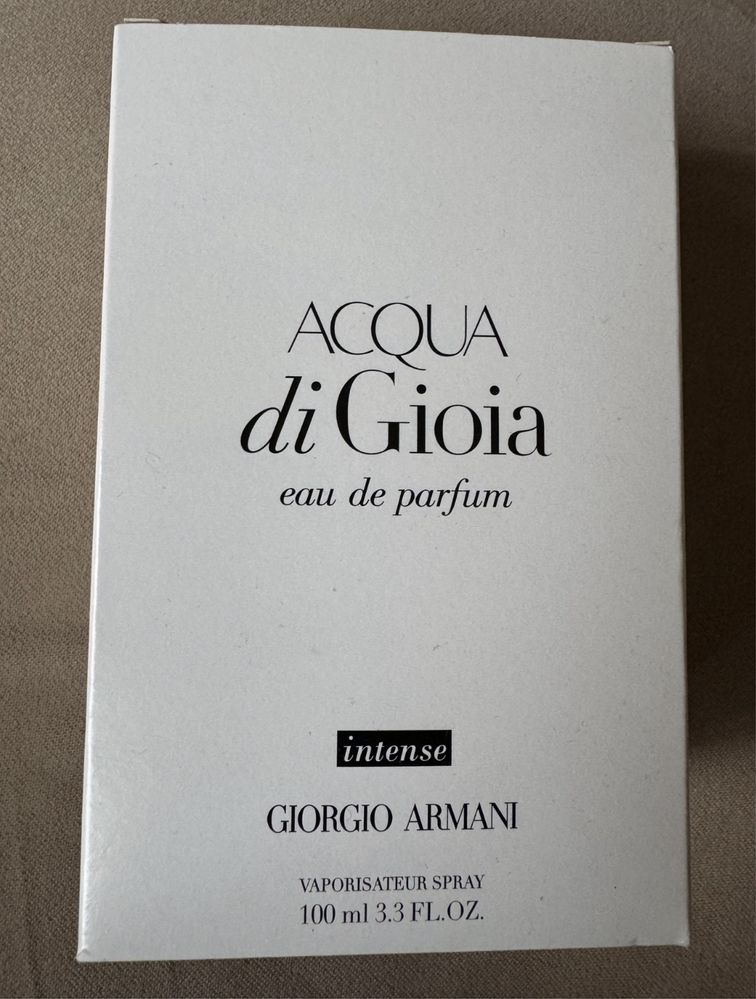 Armani acqua di gioia intense 100ml