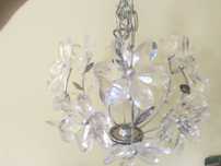 Lampa wisząca - kwiaty
