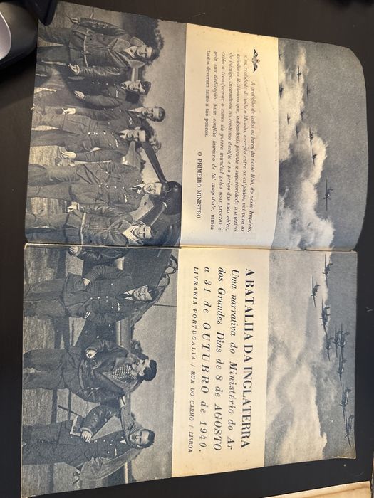 Livro “ A batalha da Inglaterra” do ano 1940