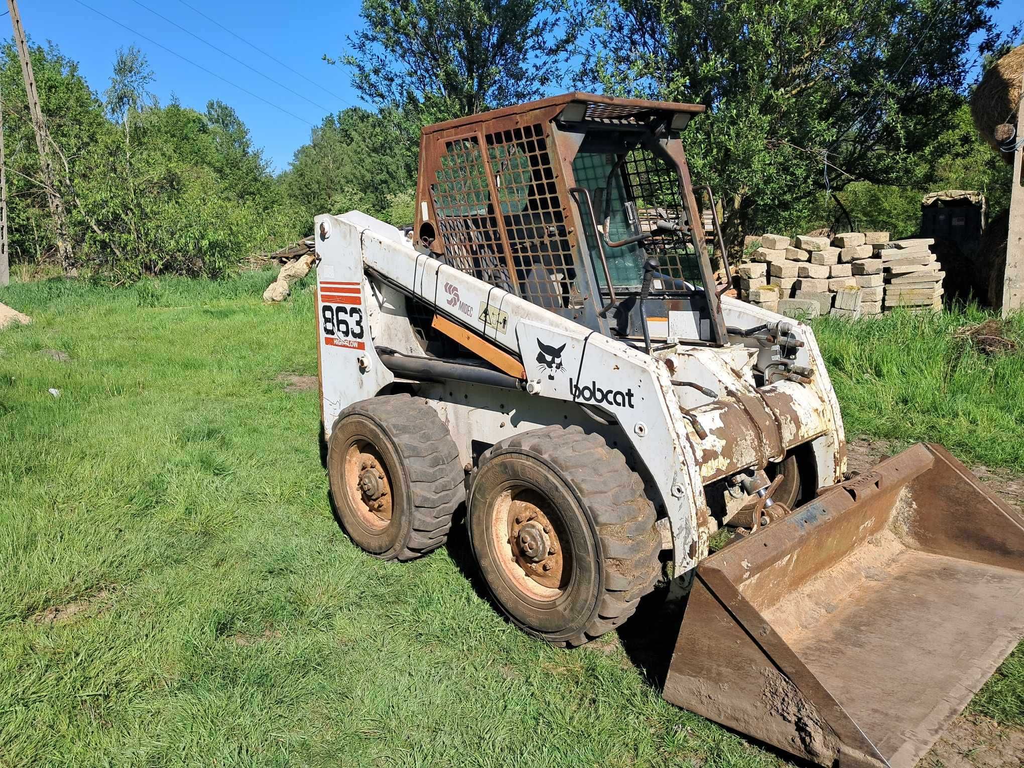 Miniładowarka Bobcat 863H miniładowarka