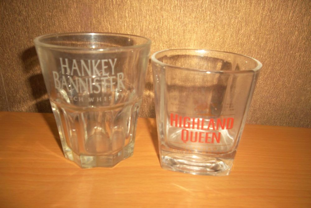 Продам стакан Highland Queen  та стакан Hankey Bannister (лотом)