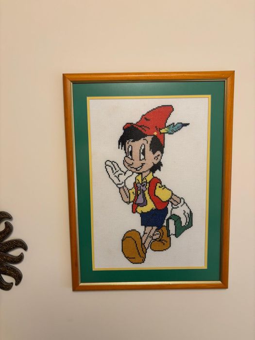 Quadro ponto cruz