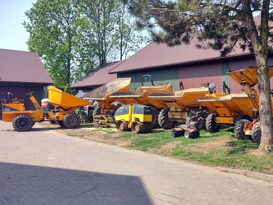 WYNAJEM Walec przegubowy okołkowany kołek do wykopów Zdalnie Sterowany