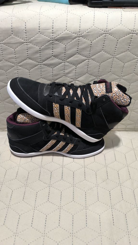 Кросівки хайтопи Adidas Hoops CST Animal, 40,5 р., 25,5-26 см