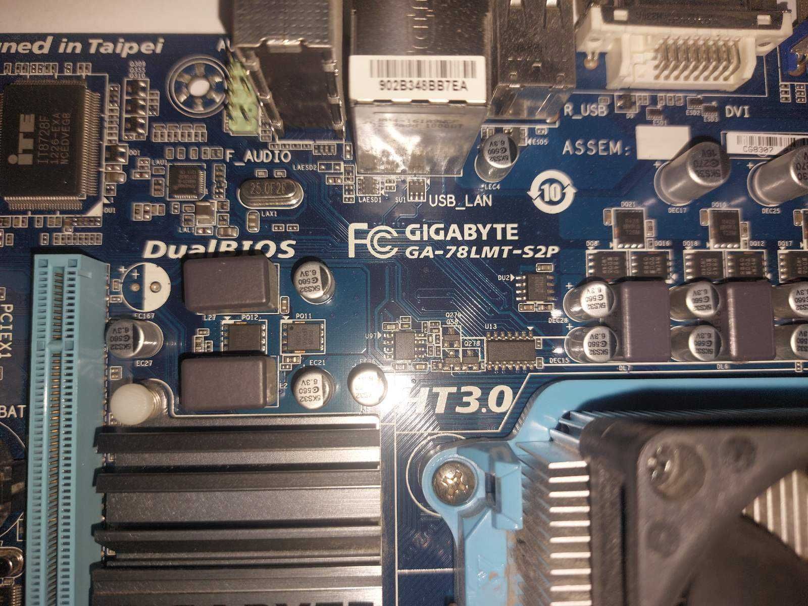 Материнская плата Gigabyte GA-78LMT-S2P (sAM3+, AMD 760G, PCI-Ex16)