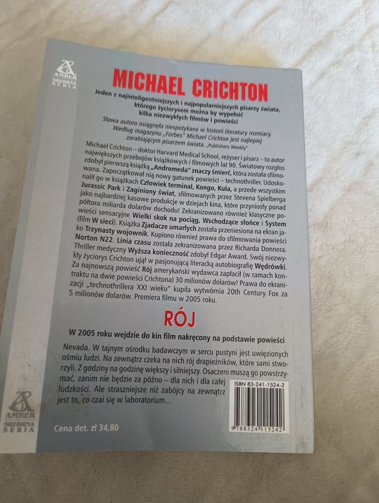 "Rój" Michael Crichton