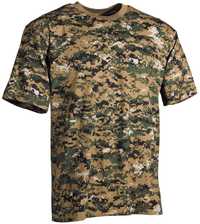 Koszulka US digital woodland zielona khaki 170 g 3XL