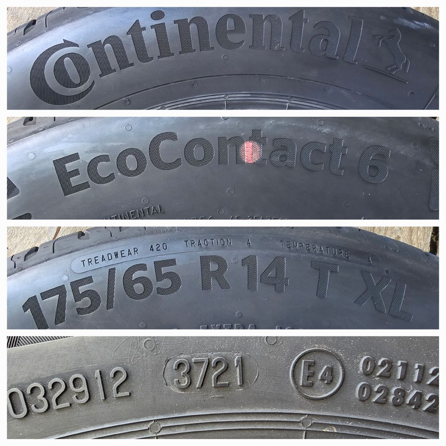 Continental EcoContact 6 175/65r14 86T XL