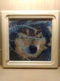 Алмазная мозаика "Волк" картина