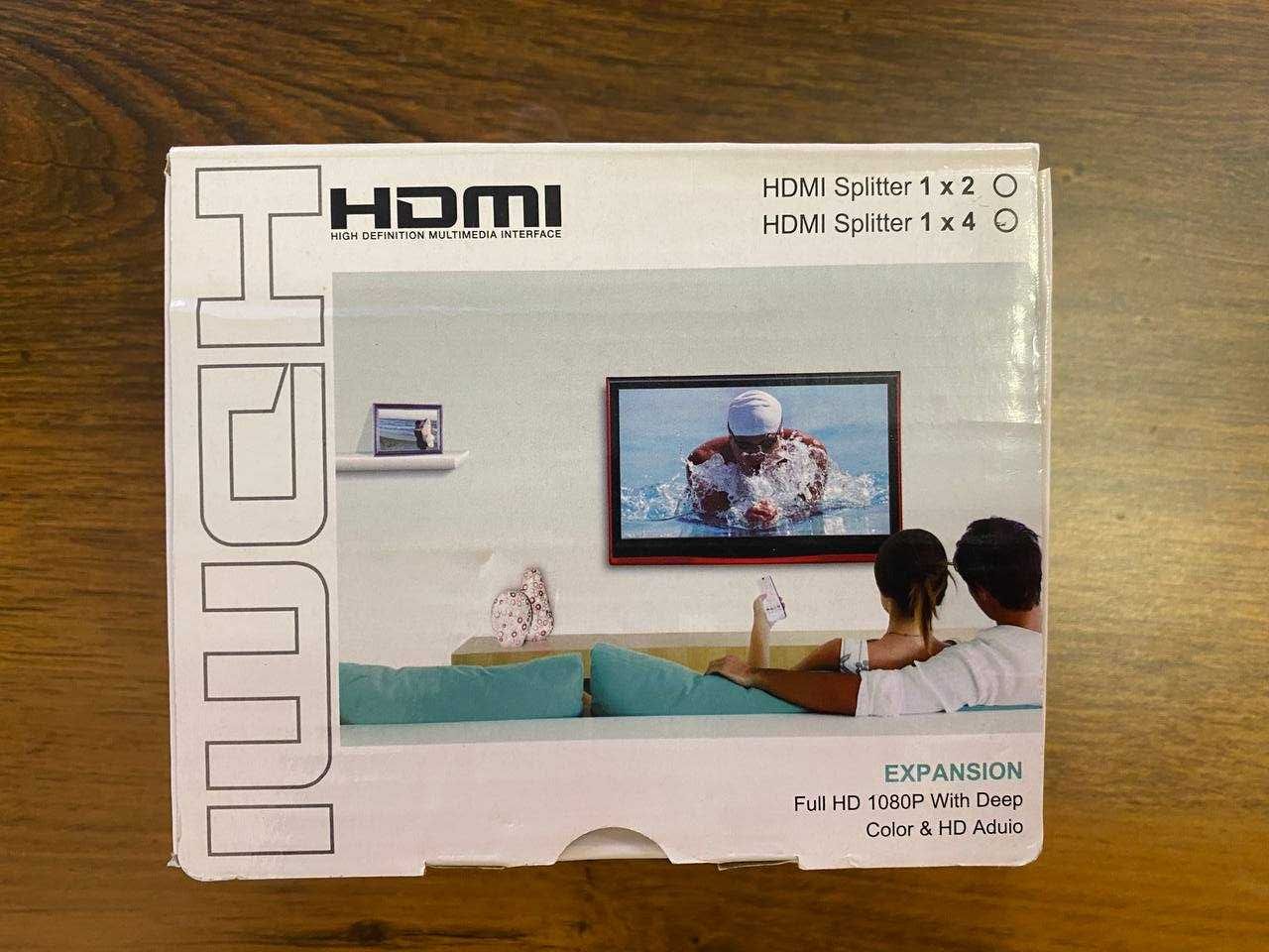 Активний HDMI сплітер 1 на 4 порта