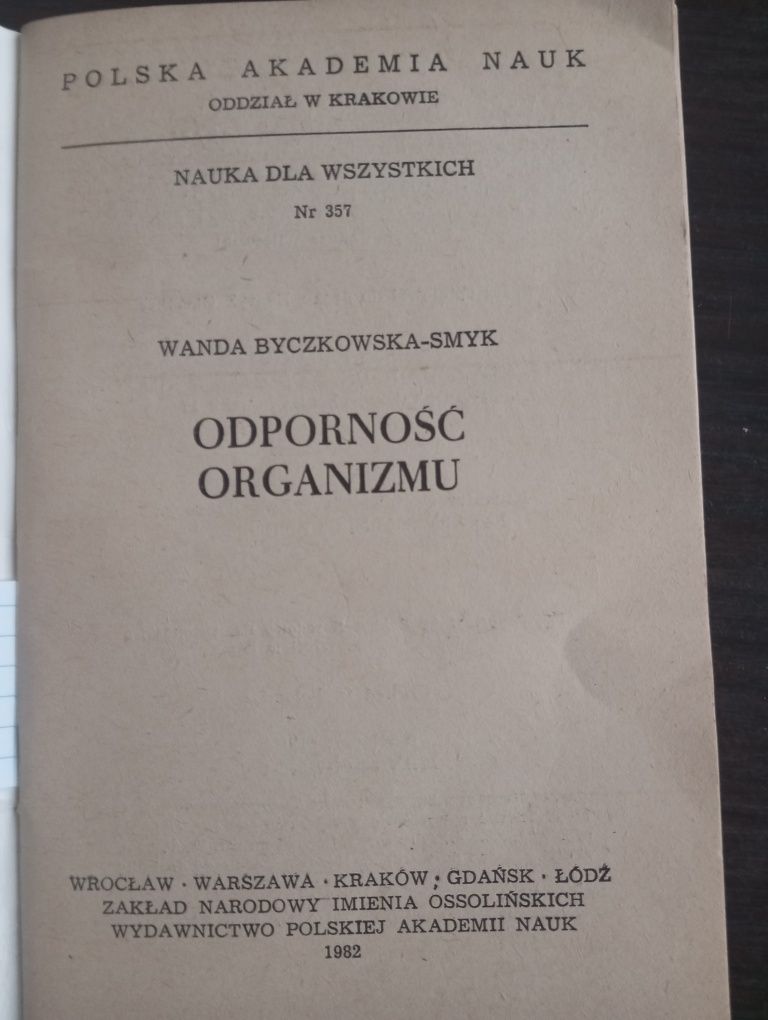 Odporność organizmu