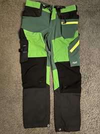 Najlepsze spodnie Snickers 6940 zielone elastyczne fullstretch 6948