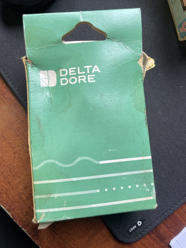 Crono Termostato sem fios Delta Dore Tybox 117 novo na caixa