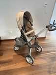 Carrinho de bebé Stoke, com ovo, forras e isofix