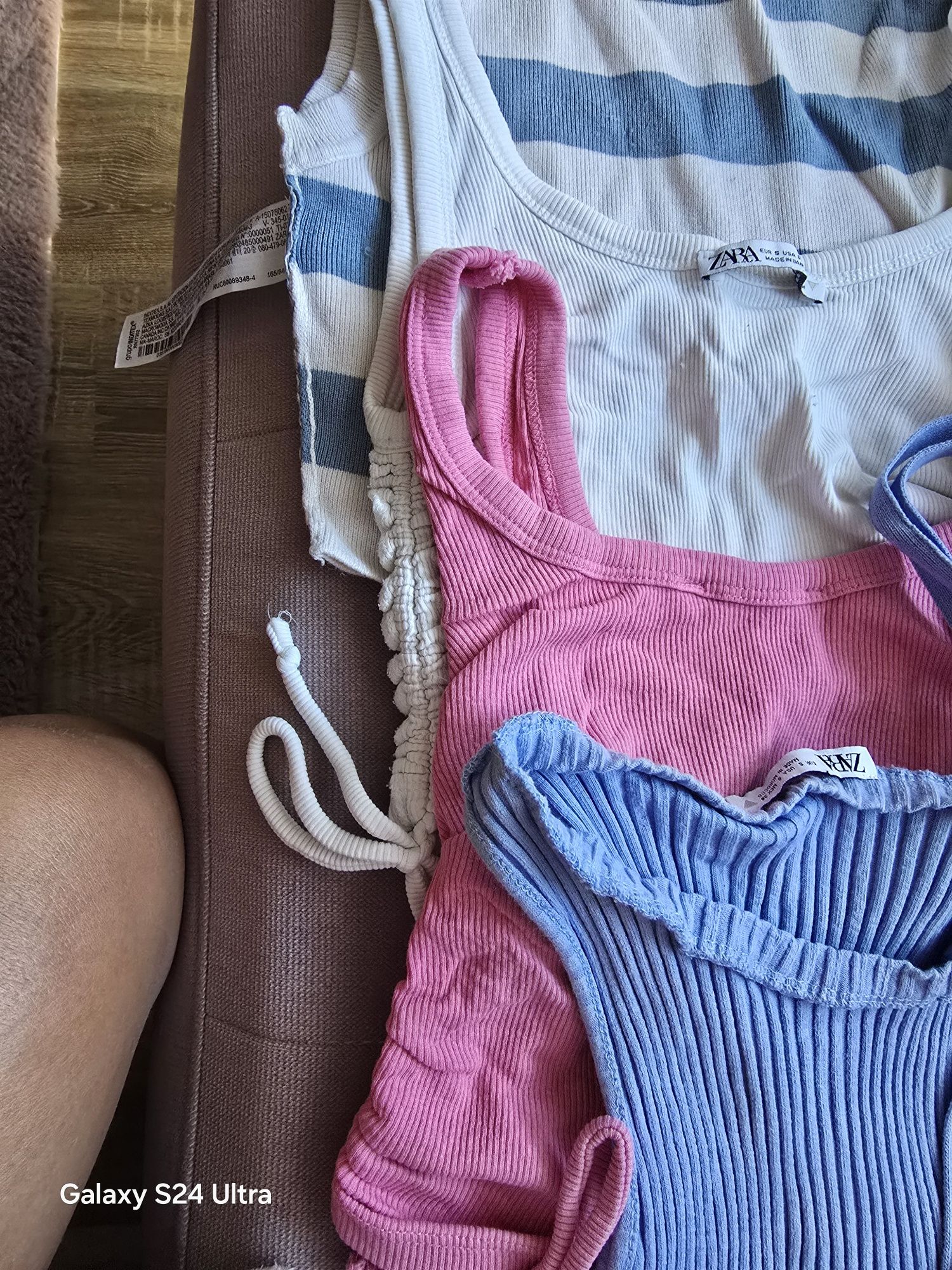 Zestaw topów na lato zara stradivarius reserved