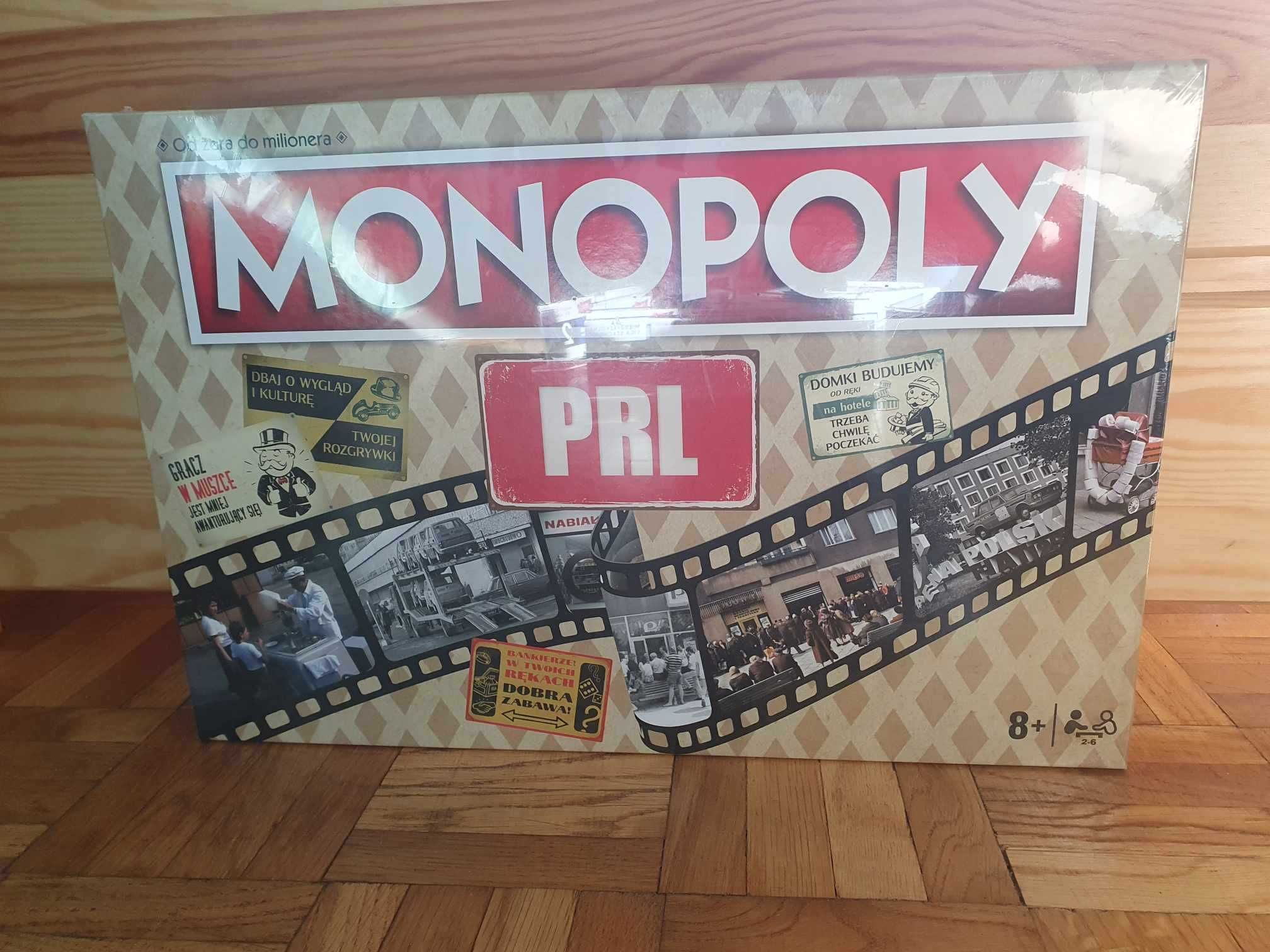 monopoly PRL - zafoliowana, gra w polskiej wersji językowej