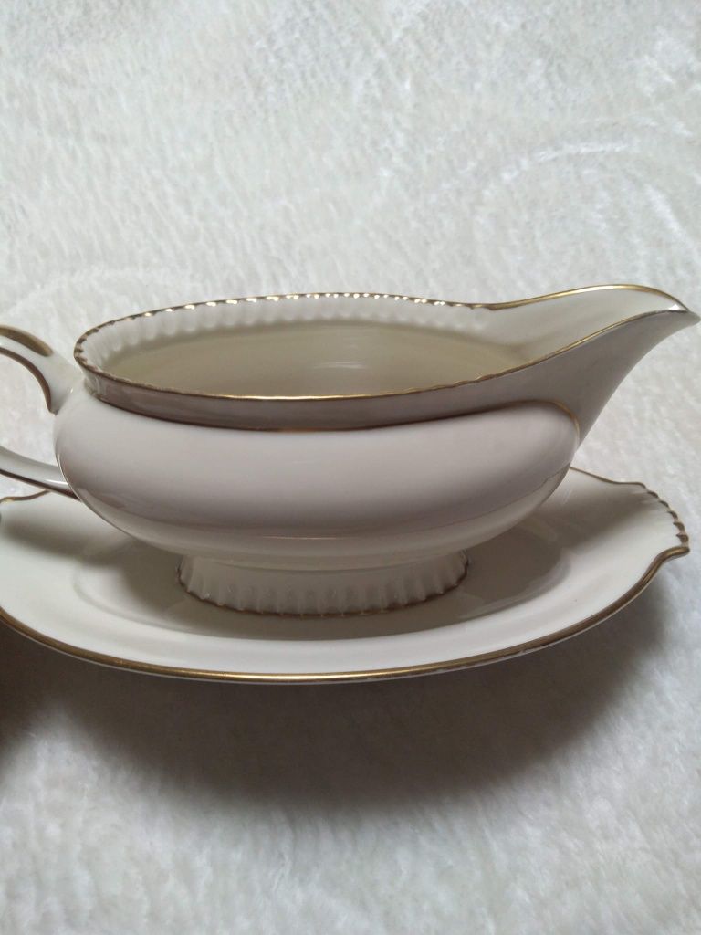 Porcelana Sorau gold Żary sosjerka piękna