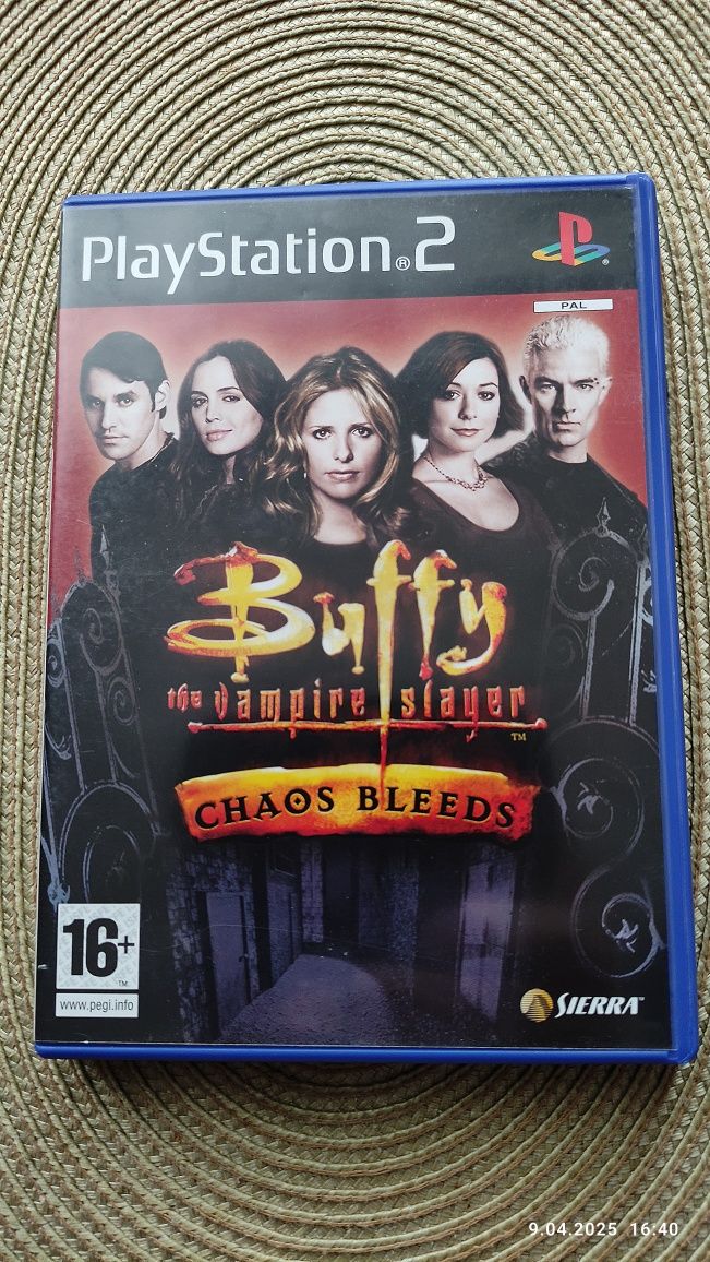 BUFFY THE VAMPIRE SLAYER : Chaos Bleeds - gra PS2 - PlayStation 2 !!!