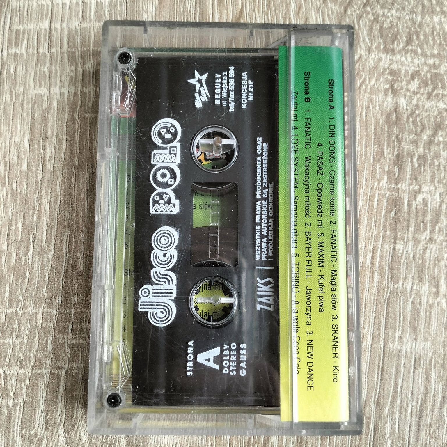 Kaseta magnetofonowa Wakacje z disco polo