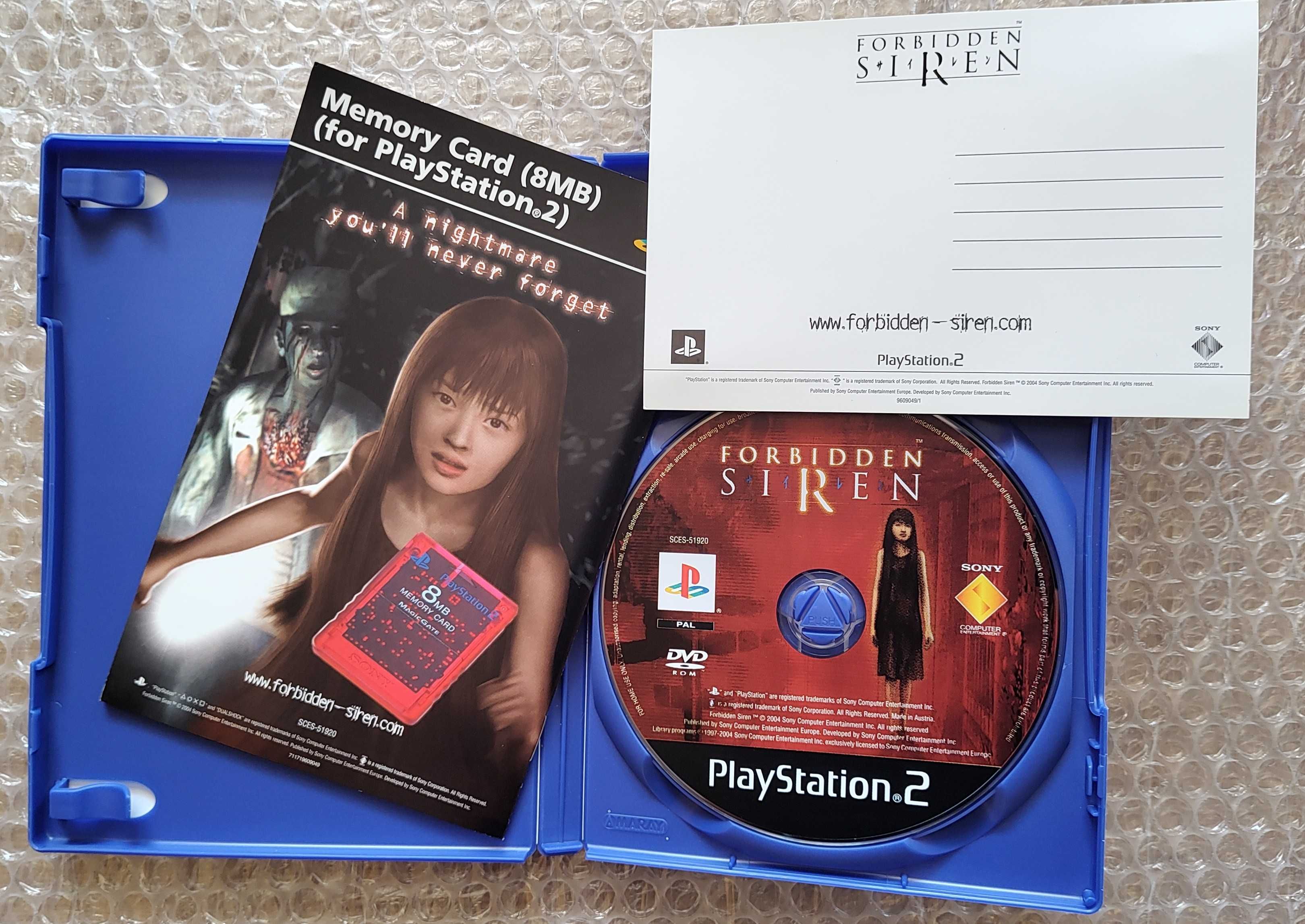 Forbidden Siren PS2 / Świetny Stan / 3xA / Unikat