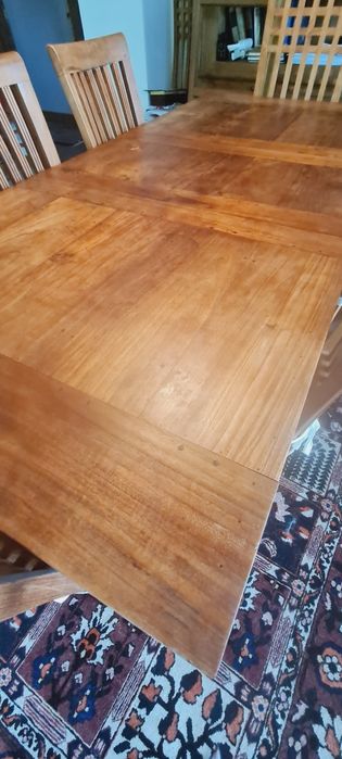 Stół lite drewno palisander teak