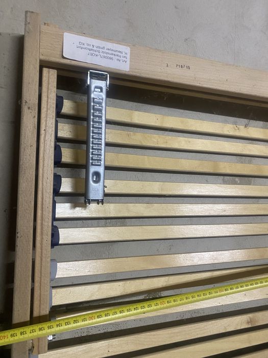 Каркас ліжка, ламель 140*200