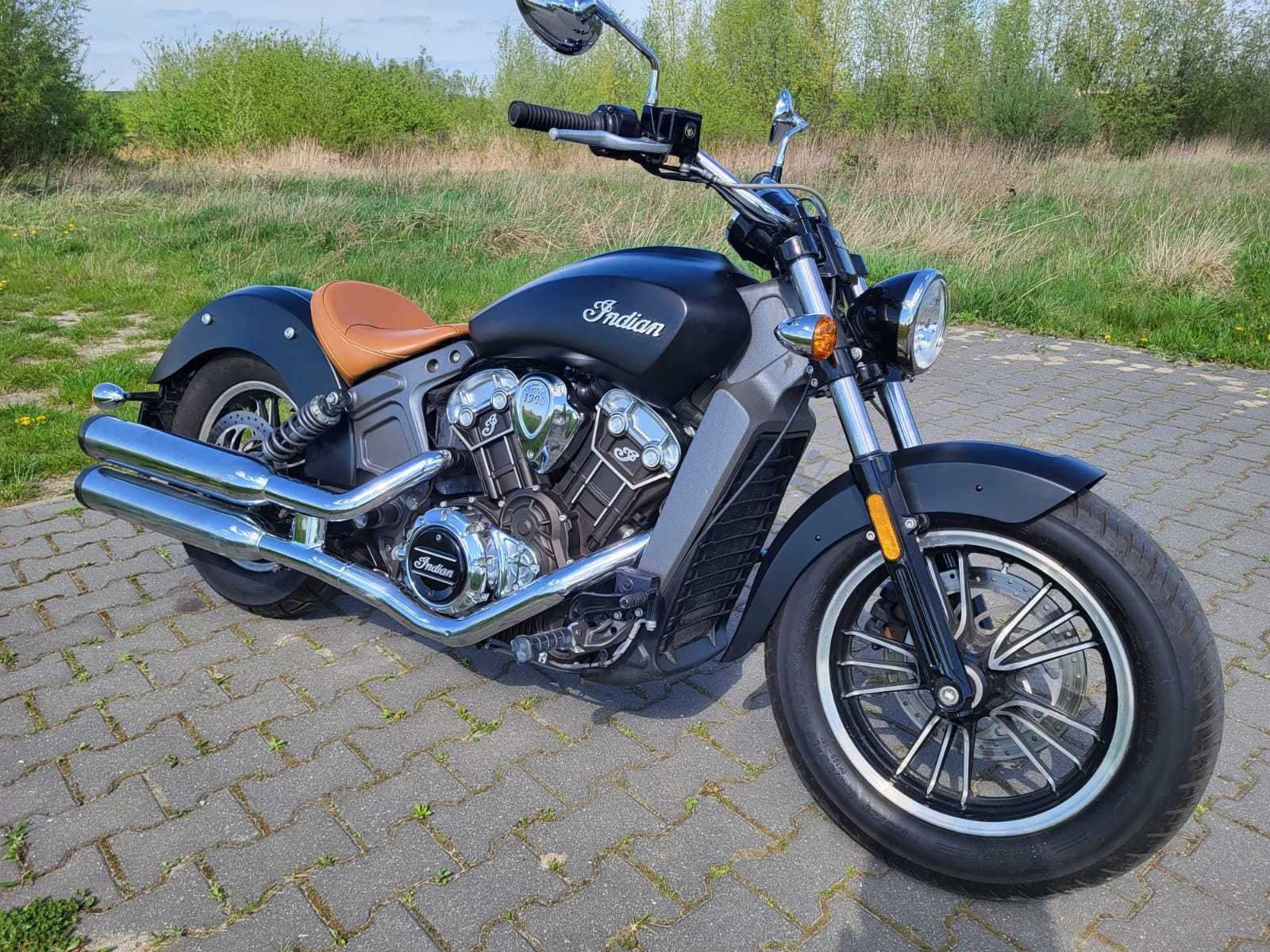 Indian Scout tylko 1800 TK przebiegu