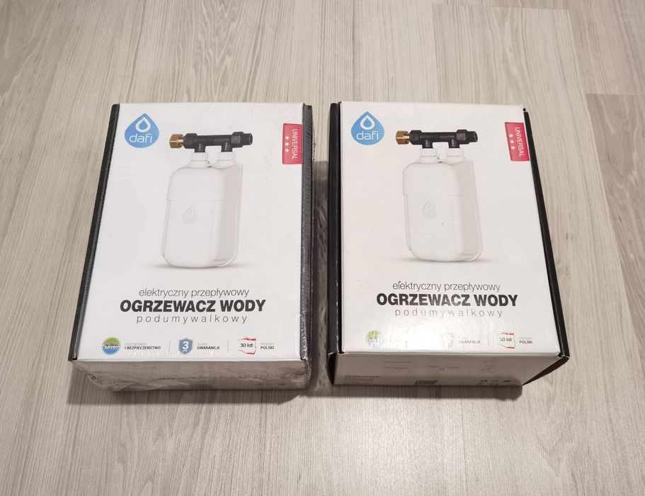 Przepływowy podgrzewacz do wody Dafi 5,5kW 3,7kW