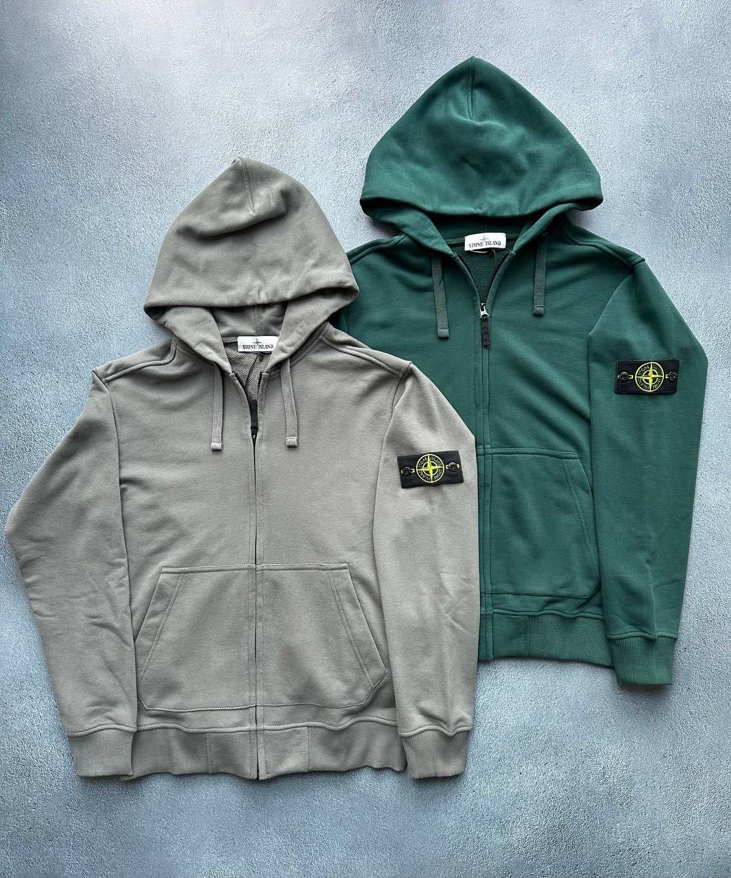 Зіп худі Stone Island бордове Кофта Стонік Зип худи Стон Айленд фіолет