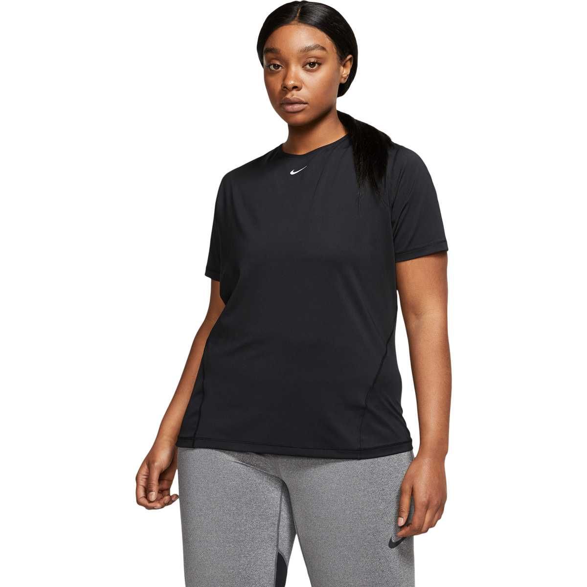 NIKE Mesh Plus Size Dri-Fit Nowa Koszulka Damska XL-2XL Oryginalna