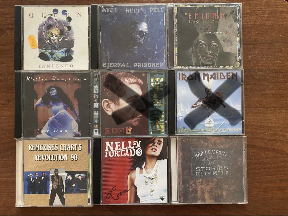 CD диски с музыкой