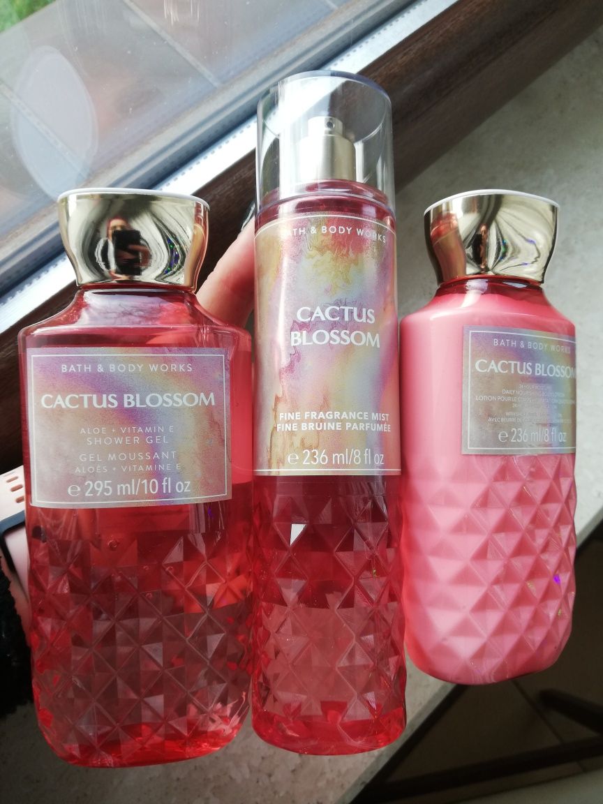 Zestaw żel, balsam, Mgiełka Bath and Body Works