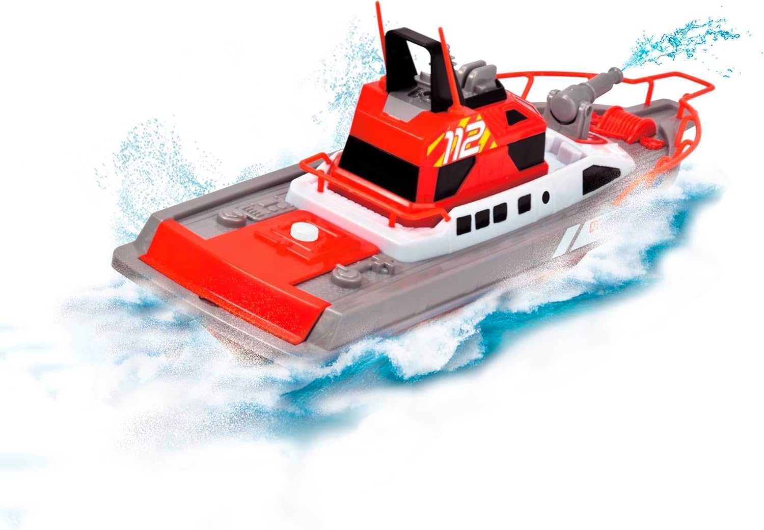 Dickie Toys Straż Pożarna Łódź Motorówka RC 38 Cm