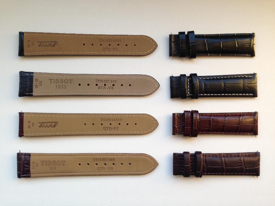 ремешок полумесяц браслет TISSOT 19,20,22,23,24мм часы T035627,T035617
