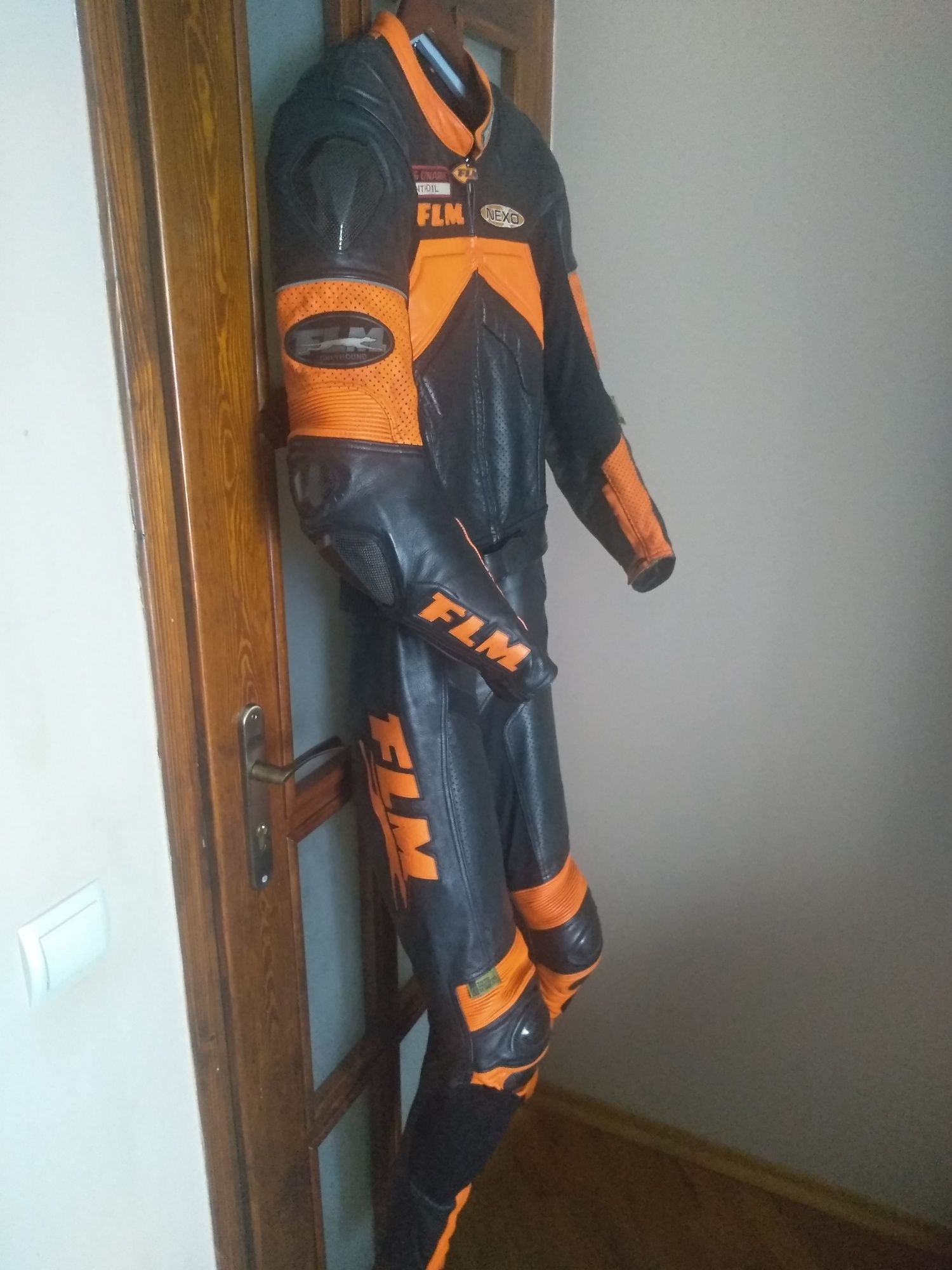 Kombinezon motocyklowy skórżany Flm KTM