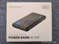 SELADO INIU Power Bank, fina c USB C, carregamento tripla  lanterna